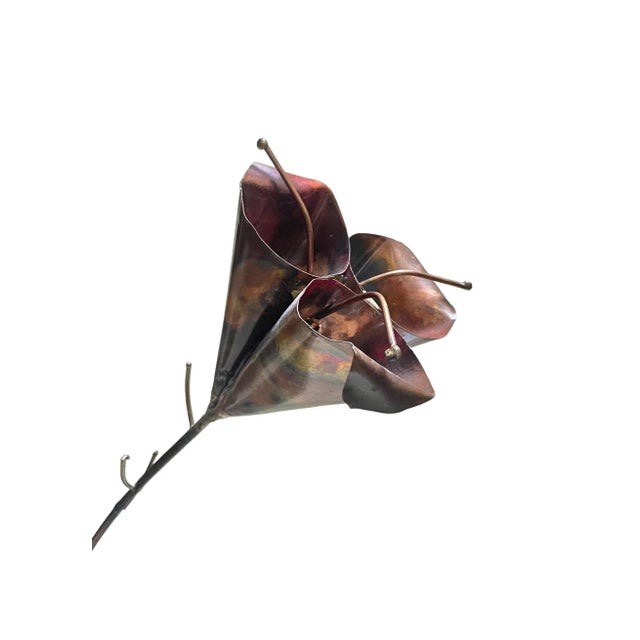 1960s Brutalist Botanical Sculpture For Sale - Image 4 of 4