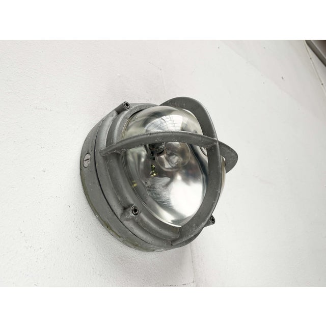 Mid-Century Modern Mid-Century Modern Danish Outdoor Skot Wall Lamp in Metal by Lauritz Knudsen for Louis Poulsen, 1960s For Sale - Image 3 of 18