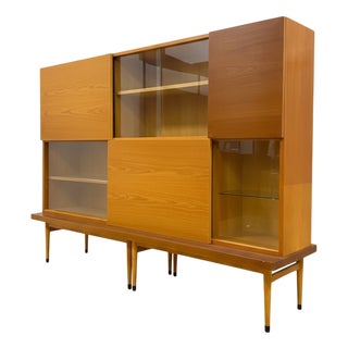 Vintage Bookcase in Wood, 1960s For Sale