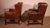 Vintage Wingback Chesterfield Chairs in Brown Leather, 1990s, Set of 2 For Sale - Image 9 of 11