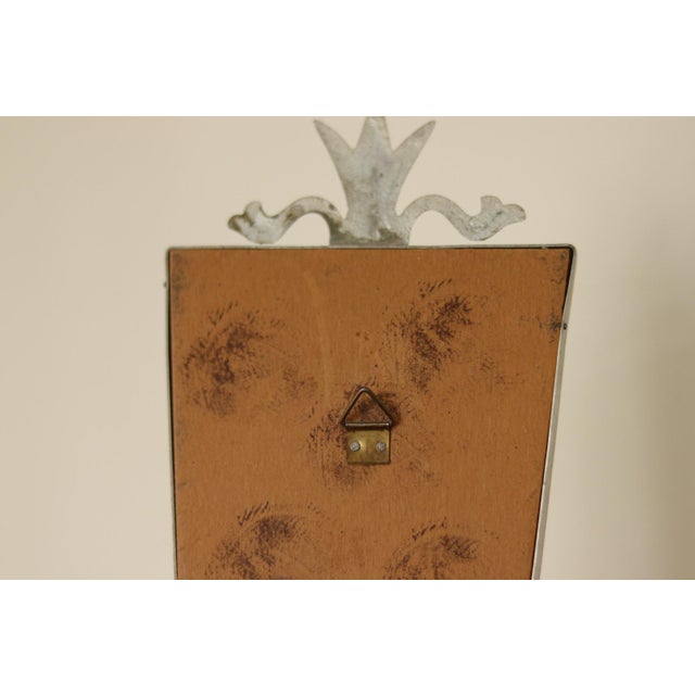Mid-Century Swedish Pewter Sconces with Mirrors, Set of 2 For Sale - Image 17 of 18