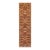 Shabby Chic Ziegler 1990's Rose/Gold Wool Runner Rug- 3'1'' X 12'3'' For Sale
