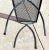 Metal Mid 20th Century Salterini Style Mesh Top Wrought Iron Single Table For Sale - Image 7 of 10