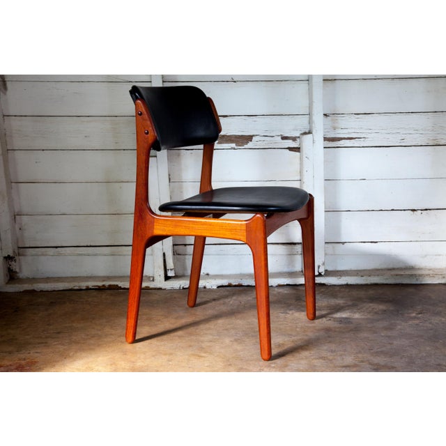 1960s Danish Moderne Model 49 Chair by Erik Buch for Od Møbler For Sale - Image 10 of 10