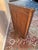 Louis-Philippe Corner Cabinet in Flamed Mahogany and Veined Grey Marble For Sale - Image 6 of 7