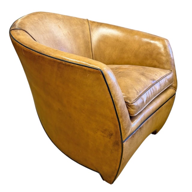 Animal Skin Pair of 'Cocoon' Chairs by Bart Van Bekhoven For Sale - Image 7 of 16