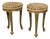 20th Century Venetian Lacquered Stools, 1960s, Set of 2 For Sale