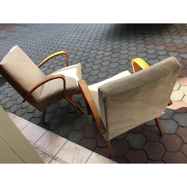 Set of Czech Lollipop Chairs by František Jirák for Tatra Furniture NP, 1960s For Sale - Image 15 of 18