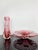 A striking two-piece collection of Czechoslovak art glass dating from the second half of the 20th century. The set...