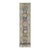 Shabby Chic Ziegler Oushak Blue/Beige Wool Runner Rug- 2'8'' X 18'11'' For Sale