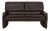 Camaro Leather Two-Seater Sofa in Brown from Laauser For Sale