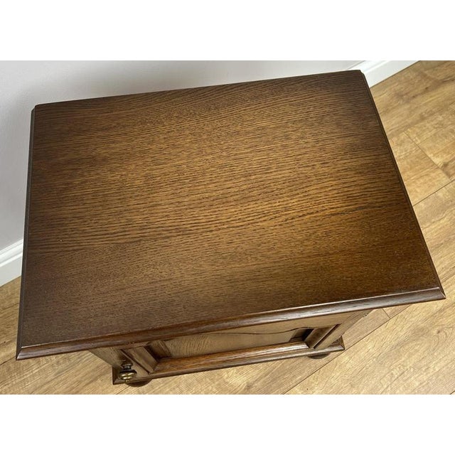 Vintage French Carved Nightstands, Set of 2 For Sale - Image 10 of 12