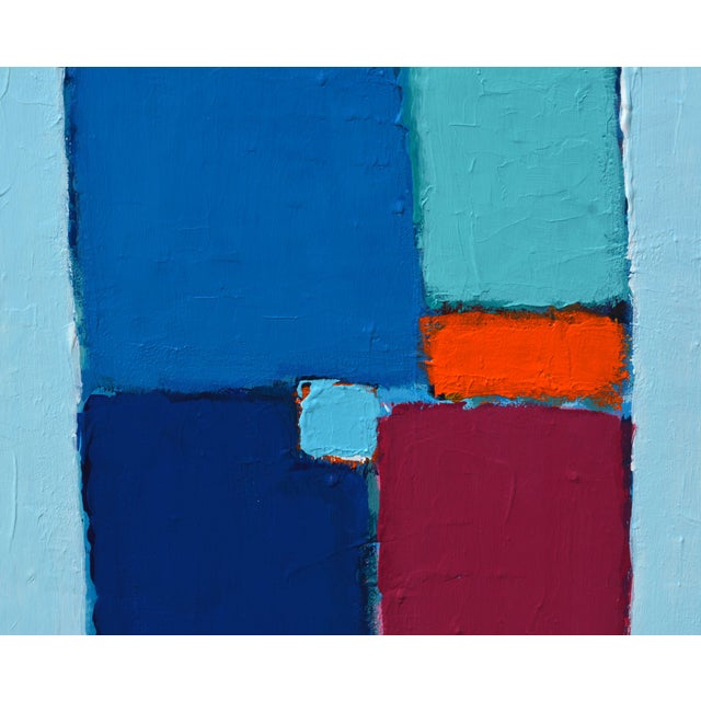 'Toujours Ensemble' Original Abstract Painting by Lars Hegelund For Sale - Image 4 of 11