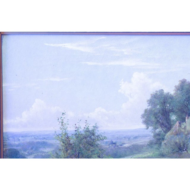 English Antique Landscape Painting of Sheep by Henry Maidment (Fl. 1889-1914) For Sale - Image 17 of 18
