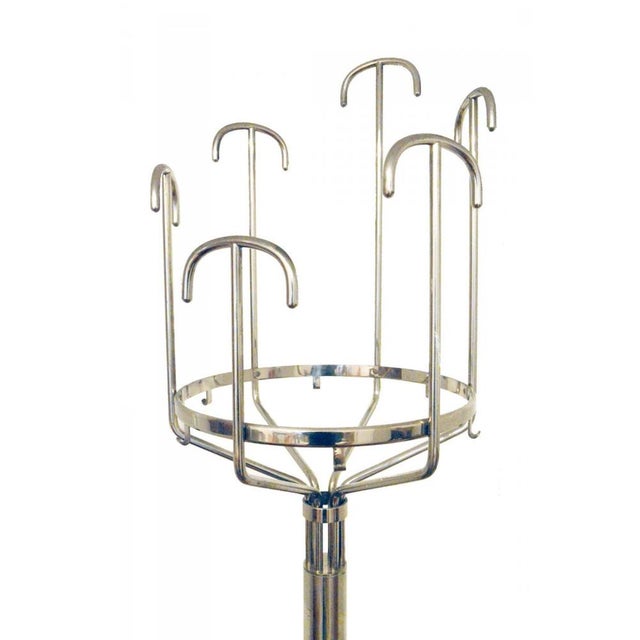 Melpomene Coat Hanger in Steel by Studio BBPR, Italy, 1970s For Sale - Image 4 of 9