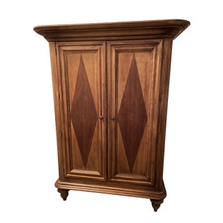 Classic Crate & Barrel Armoire For Sale