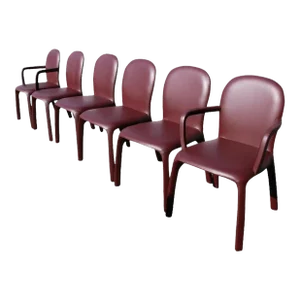 Set of 6 “Amelie” Dining Chairs by Claudio Bellini for Poltrona Frau