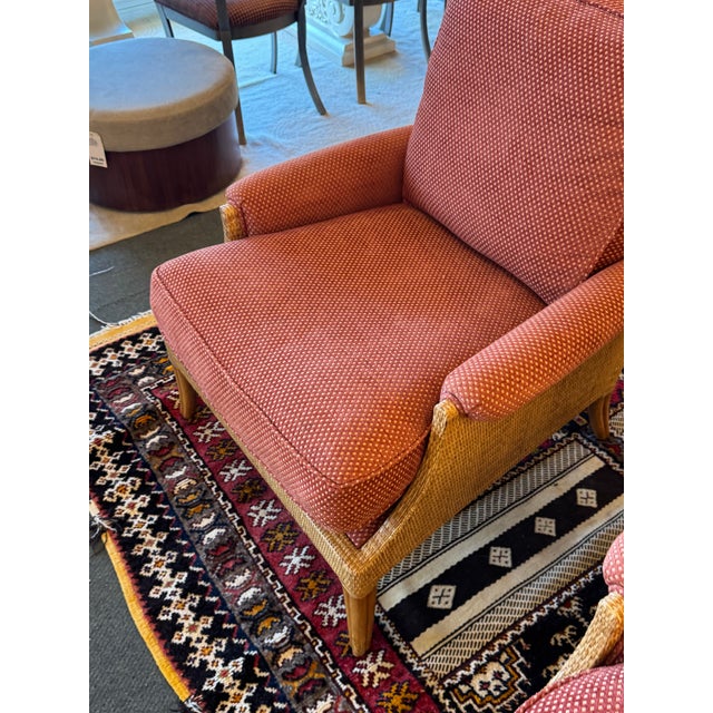 Early 21st Century Orlando Diaz-Azcuy Collection for McGuire-Baker Furniture Lounge Chairs, Pair For Sale - Image 5 of 12