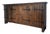 Large Brutalist Wood Sideboard with Hand-Forged Iron Hardware For Sale