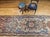 Persian Antique Persian Malayer Runner Rug, Hand-Knotted Wool, Geometric Pattern, 4x20, Ivory & Blue For Sale - Image 3 of 14