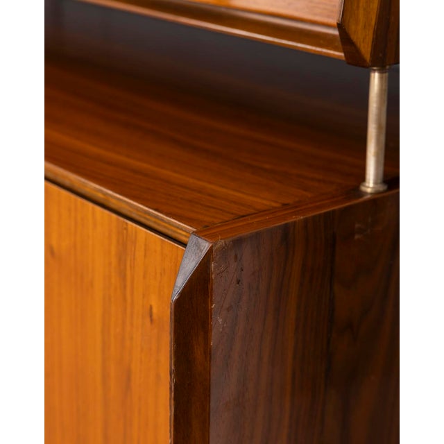 Brown Vintage 1970s Teak Wood Sideboard Design by Barovero, 1960s For Sale - Image 8 of 18