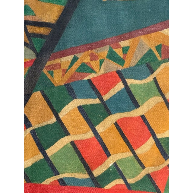 Midcentury Cubist Abstract Expressionist For Sale In Boston - Image 6 of 12
