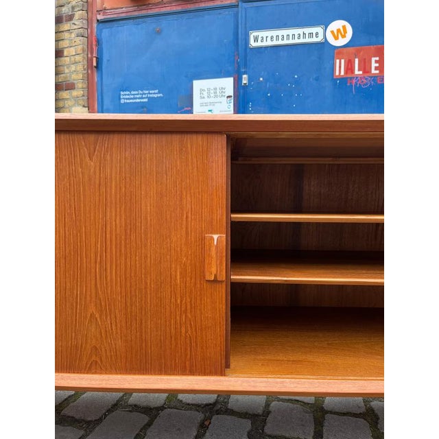 Teak Sideboard by Svend Aage Larsen for Faarup Møbelfabrik For Sale - Image 3 of 11