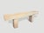 Andrianna Shamaris Monumental Bleached Teak Wood Console Table For Sale - Image 10 of 18