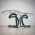 Metal Coffee Table With Bronze Snakes, 20th Century For Sale - Image 7 of 8