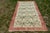 Beige 1970s Vintage Boho Style Hand Knotted Floral Beige Oushak Rug For Sale - Image 8 of 8