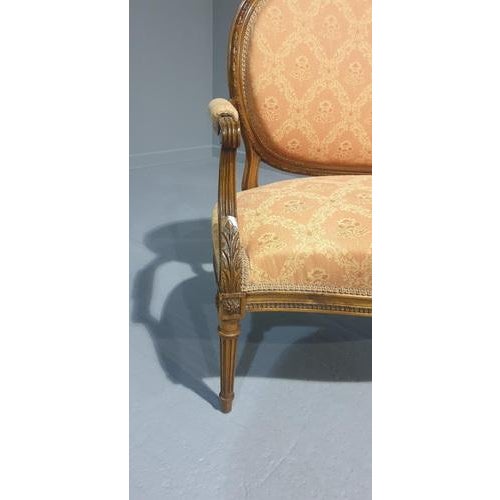 French Two-Seater Sofa For Sale - Image 3 of 9