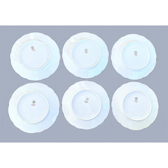 Limoges by Havilland & Co. Porcelain Salad / Dessert Plates – Set of Six For Sale In New York - Image 6 of 8