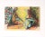 Seeking Advice from the Buddha - Figurative in Pastel on Paper Brightly colored figurative composition by Michael William...