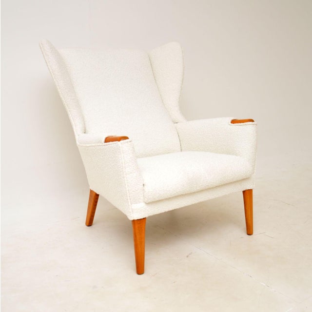 Vintage Wing Back Lounge Chair attributed to Parker Knoll, 1960s For Sale - Image 10 of 10