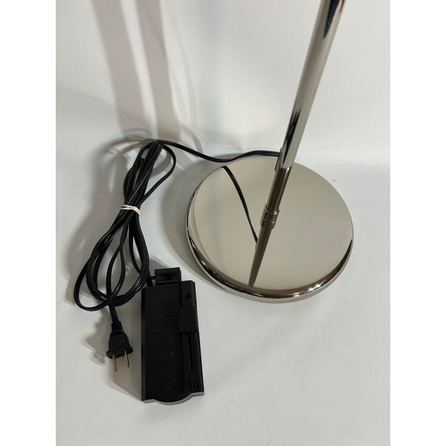 1980s Holtkötter (Holtkoetter) Leuchten Modern Pharmacy ‘F H 210’ Chrome Swing-Arm Floor Lamp - 1 Piece For Sale - Image 10 of 12