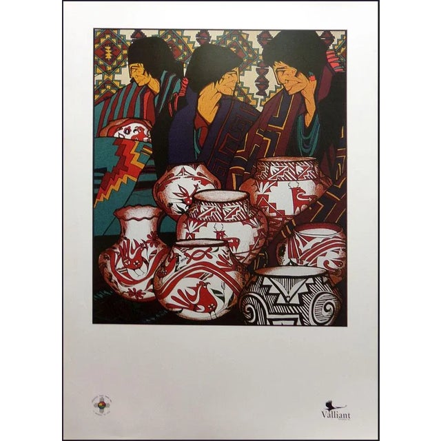 1990s Amado Pena Southwest Art Exposition Poster For Sale - Image 4 of 4