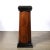 Black 1940s Art Deco Pedestal With Fluted Detailing in Walnut and Black Lacquer For Sale - Image 8 of 13