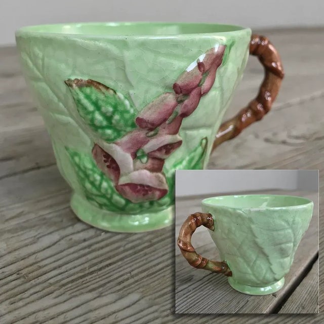 Antique English Carlton Ware Tea Serving Set- 19 Pieces For Sale - Image 11 of 13