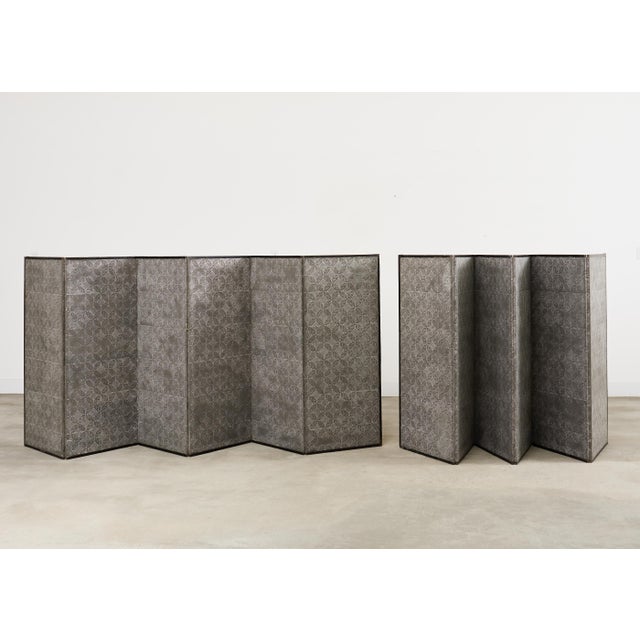 Pair Japanese Edo Six Panel Screens Legend of Minamoto For Sale - Image 17 of 18