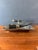 Vintage Art Deco Style Chrome Horn Tray For Sale - Image 4 of 6