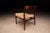 Beige Set of Four Brazilian Rosewood Armchairs / Dining Chairs by Jorge Jabour, Cantù, 1960s - Lot 634–615A For Sale - Image 8 of 18
