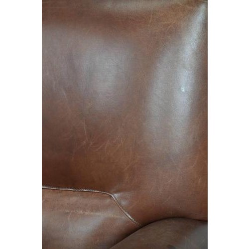 Club Chair in Cowhide Leather For Sale - Image 13 of 16