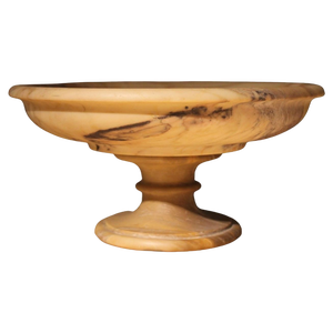 Italian 19th Century Neoclassical Marble Bowl on Pedestal or Tazza Centerpiece