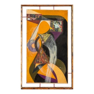 Frank Hildbridge Meyer Abstract Surrealist Oil For Sale