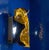 Blue Wrinkled Wall Light by Dario Nasuti For Sale - Image 8 of 12