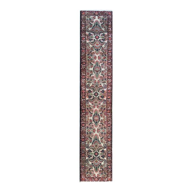 Early 20th Century Persian Dargazin Runner For Sale