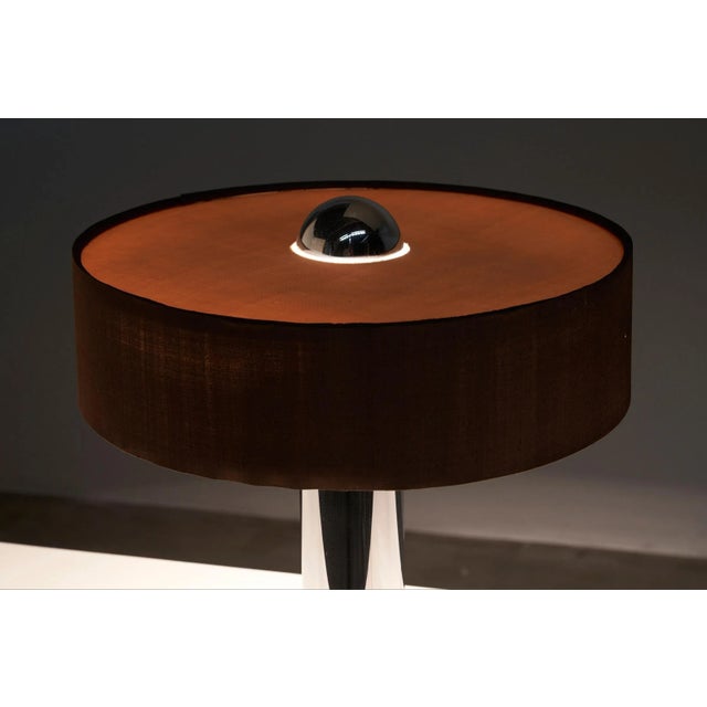 1960s Mid-Century Modern Chrome Table Lamp attributed to Cosack, Germany, 1960s For Sale - Image 5 of 13