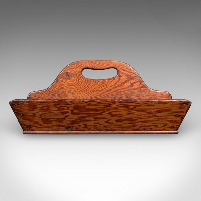 Antique Country Ladies Garden Trug, English, Outdoor Tool Carry, Victorian, 1870 For Sale - Image 4 of 10