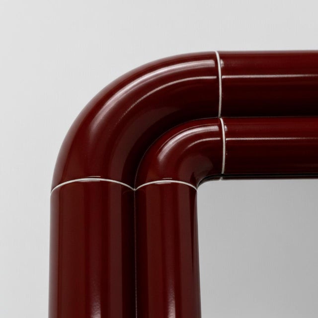 Not Yet Made - Made To Order Portalito Mirror in Deep Burgundy by Tilecito For Sale - Image 5 of 6