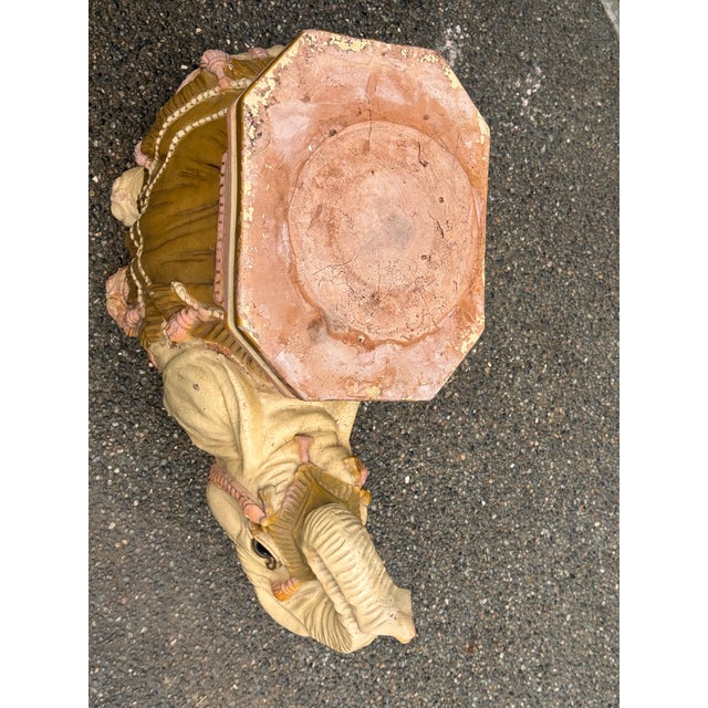 Made in Italy Vintage Elephant Garden Stool For Sale - Image 14 of 18